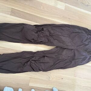 Women's Brown Track Pants